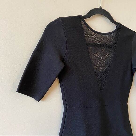 Bcbgmaxazria-jaydan black Bodycon Mini Dress - Picture 7 of 12